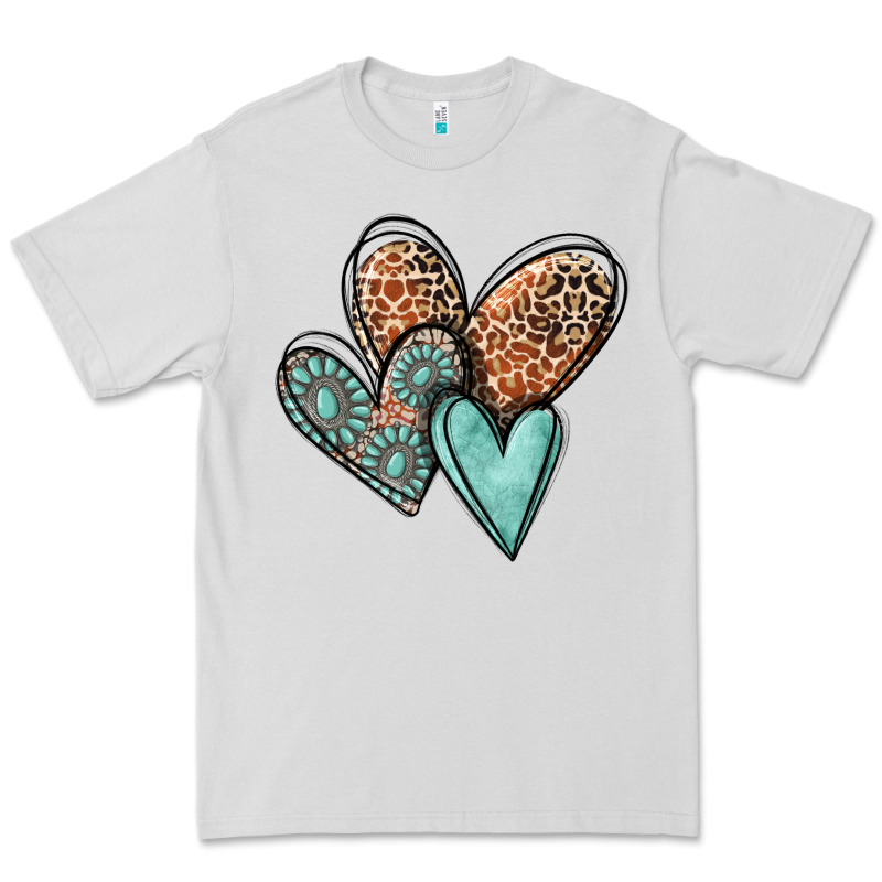 Western Love Hearts Premium Tee by MaliasSmallBusiness | Teevron