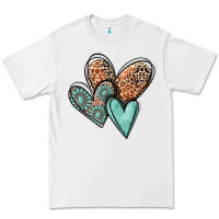 White western love hearts Premium Tee - MaliasSmallBusiness