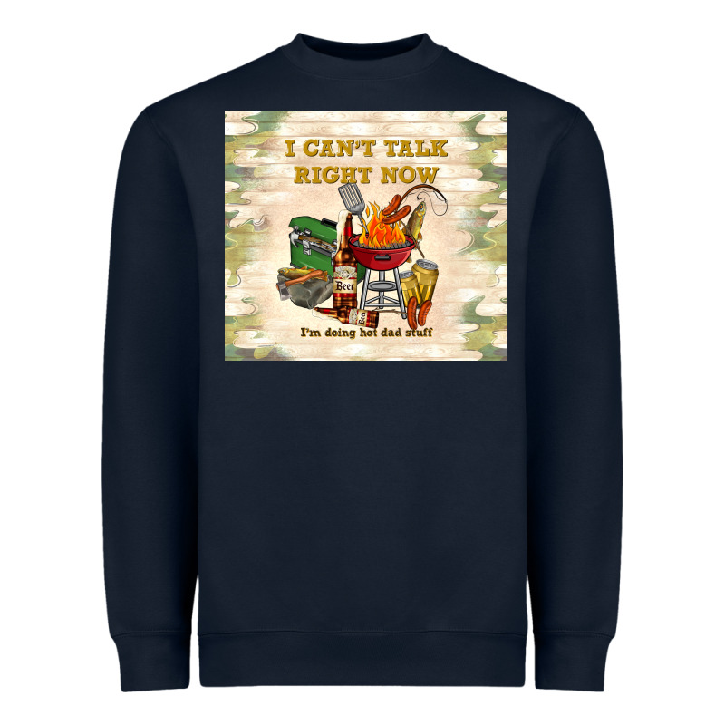 I Can't Talk Right Now Heavyweight Sweatshirt by TumblerDesignByShophia | Teevron