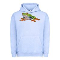Pigment Grape Ice red eyed tree frog Urban Hoodie - LillyAllenDesigns