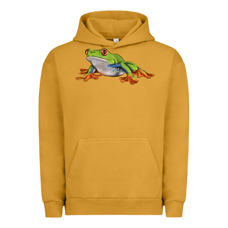 Red Eyed Tree Frog Urban Hoodie by LillyAllenDesigns | Teevron