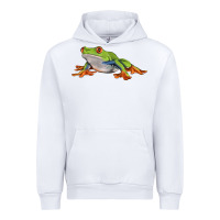 White red eyed tree frog Urban Hoodie - LillyAllenDesigns