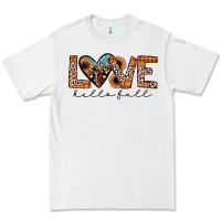 White hello fall love Premium Tee - JahusDesignShop