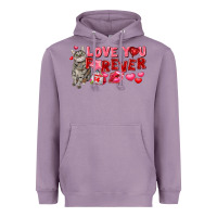 Lavender love you forever Heavyweight Hoodie - FaDigitalArtStudio