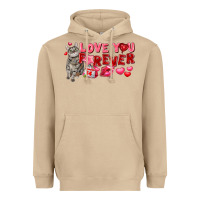 Mushroom love you forever Heavyweight Hoodie - FaDigitalArtStudio
