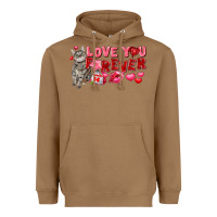Toasted Coconut love you forever Heavyweight Hoodie - FaDigitalArtStudio