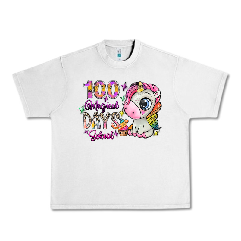 100 Magical Days School Urban Heavy Tee by SublimationCraftShop | Teevron