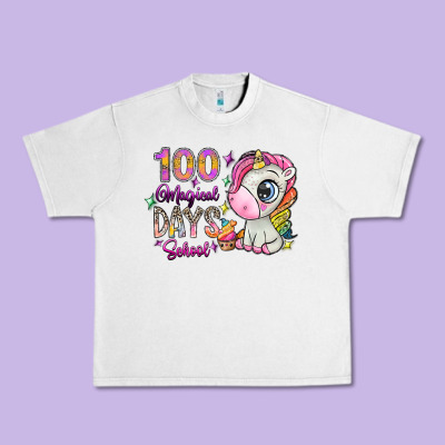 100 Magical Days School Urban Heavy Tee Designed By Sublimationcraftshop