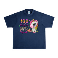 Navy 100 magical days school Urban Heavy Tee - SublimationCraftShop