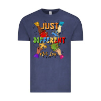 Vintage Denim just different not less Vintage Tee - Artiststas