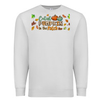 Dove Grey cutest pumpkin in the patch lebbey glass Premium Sweatshirt - BundleAndBundleShop