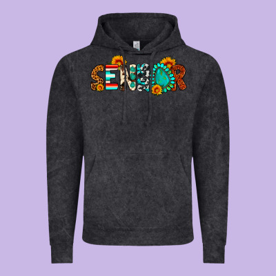 Senior 2025 Vintage Hoodie Designed By Artiststas