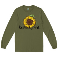 Army Green Kentucky Girl Long Sleeve Tee - Bettercallsaul