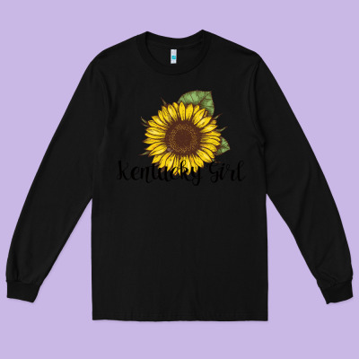 Kentucky Girl Long Sleeve Tee Designed By Bettercallsaul