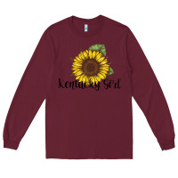 Burgundy Kentucky Girl Long Sleeve Tee - Bettercallsaul