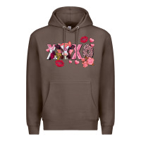 Coffee Xoxo baby Cow Valentine's Day Premium Hoodie - FaDigitalArtStudio