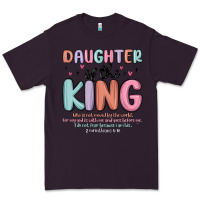 Plum daughter of the king Premium Tee - MaliasSmallBusiness