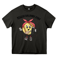 Asphalt boujee ballpark babe Heavy Core Tee - MaliasSmallBusiness