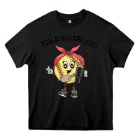 Black boujee ballpark babe Heavy Core Tee - MaliasSmallBusiness