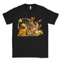 Black Fall Rabbit Classic Tee - LillyAllenDesigns