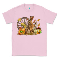 Bubblegum Pink Fall Rabbit Classic Tee - LillyAllenDesigns