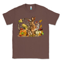 Chestnut Fall Rabbit Classic Tee - LillyAllenDesigns