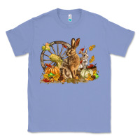 Colony Blue Fall Rabbit Classic Tee - LillyAllenDesigns