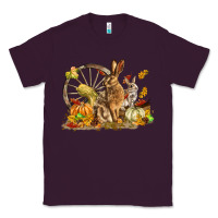 Plum Fall Rabbit Classic Tee - LillyAllenDesigns