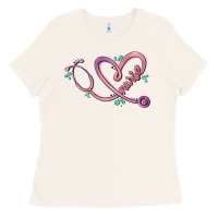 Bone nurse heart Ladies Tee - MaliasSmallBusiness