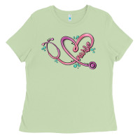 Matcha nurse heart Ladies Tee - MaliasSmallBusiness