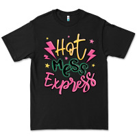 Black hot mess express Premium Tee - MaliasSmallBusiness