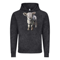 Vintage Black southdown baby sheep Vintage Hoodie - LillyAllenDesigns