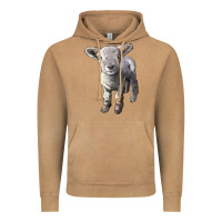 Vintage Camel southdown baby sheep Vintage Hoodie - LillyAllenDesigns