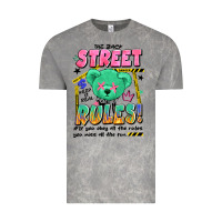Cloud Rock street rules Vintage Tee - Artiststas