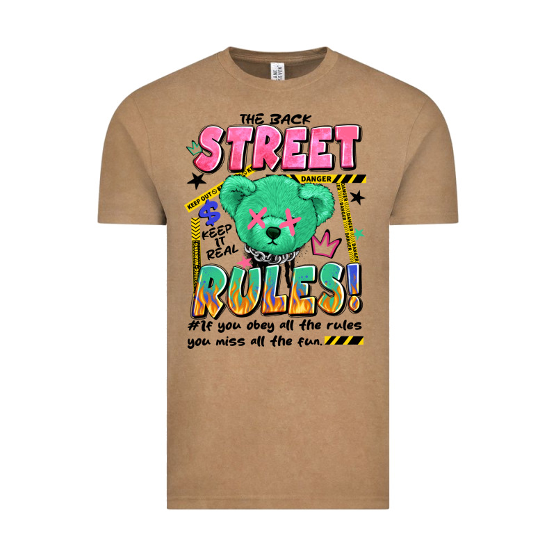 Street Rules Vintage Tee by Artiststas | Teevron