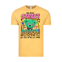 Vintage Mustard street rules Vintage Tee - Artiststas
