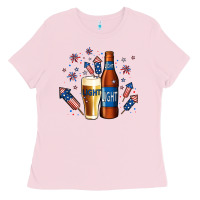 Just Here For The Light No Background Ladies Tee | Teevron