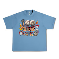Pebble Blue 100 of days runs Urban Heavy Tee - SublimationCraftShop