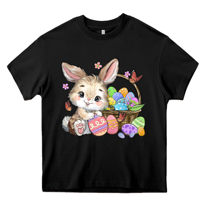 Easter Bunny Heavy Core Tee by MaliasSmallBusiness | Teevron
