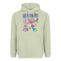 Matcha birthday girl 8 Heavyweight Hoodie - BundleAndBundleShop
