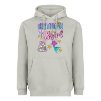 Moon Dust birthday girl 8 Heavyweight Hoodie - BundleAndBundleShop