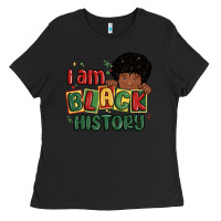 Black i am black history black boy Ladies Tee - MaliasSmallBusiness