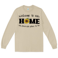 Mushroom welcome to our Home Sunflower Long Sleeve Tee - Bettercallsaul