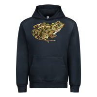 Navy northern leopard frog Urban Hoodie - LillyAllenDesigns