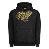 Pigment Black northern leopard frog Urban Hoodie - LillyAllenDesigns