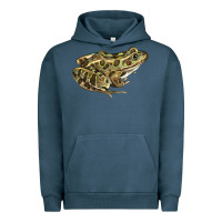 Pigment Midnight Navy northern leopard frog Urban Hoodie - LillyAllenDesigns