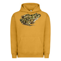 Pigment Peanut Butter northern leopard frog Urban Hoodie - LillyAllenDesigns