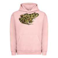 Pigment Salmon northern leopard frog Urban Hoodie - LillyAllenDesigns