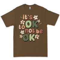 Cacao it's ok to not be ok Premium Tee - MaliasSmallBusiness