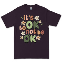 Plum it's ok to not be ok Premium Tee - MaliasSmallBusiness